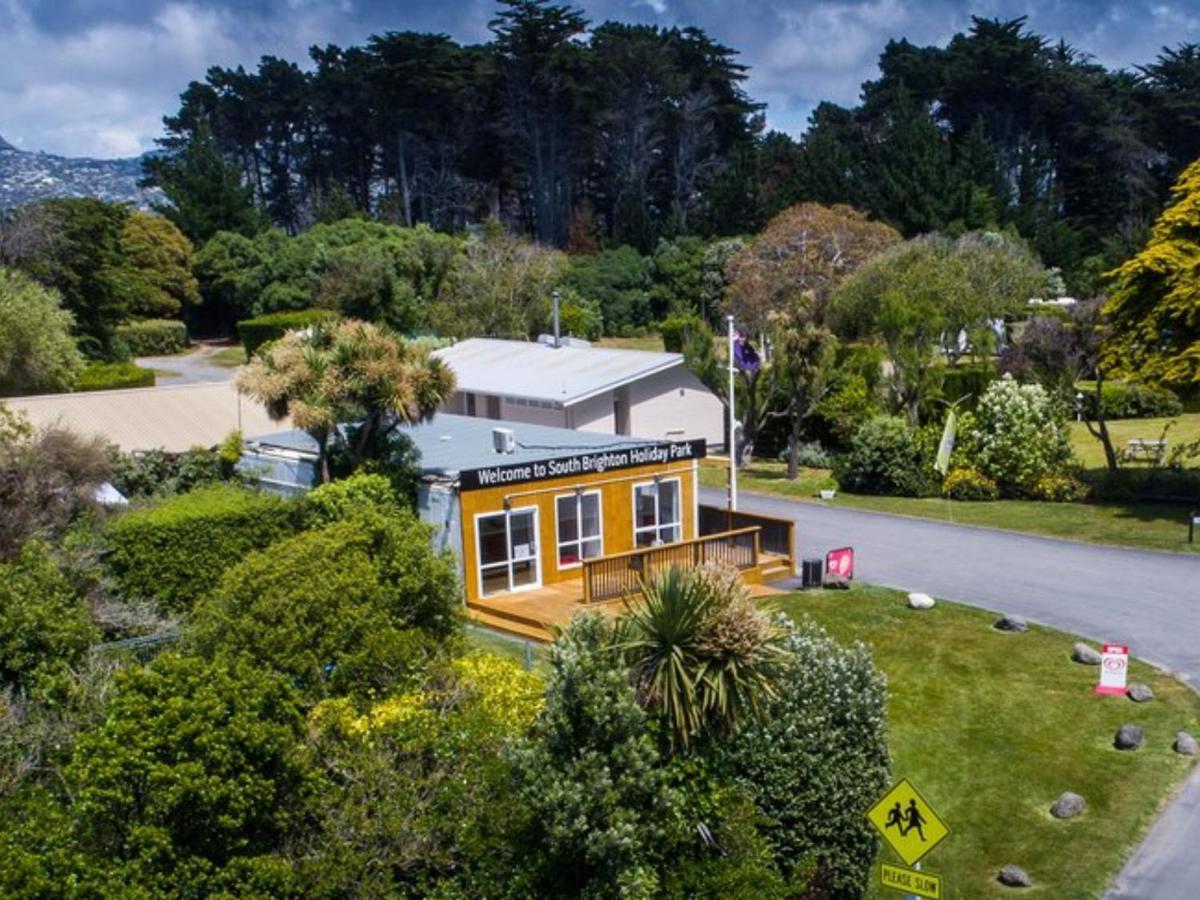 South Brighton Holiday Park Christchurch Esterno foto